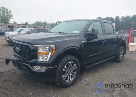 2021 Ford F-150 Xl z USA, uszkodzony, nr VIN 1FTFW1E88MKF13293